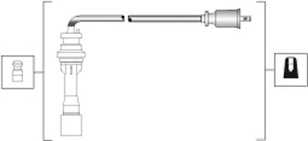 MAGNETI MARELLI 941318111290 Ignition Cable Kit