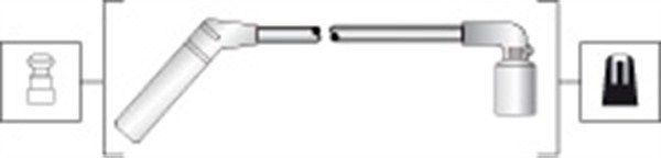 MAGNETI MARELLI 941318111292 Ignition Cable Kit