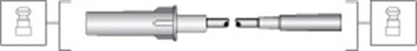 MAGNETI MARELLI 941318111299 Ignition Cable Kit