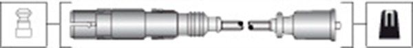 MAGNETI MARELLI 941318111304 Ignition Cable Kit