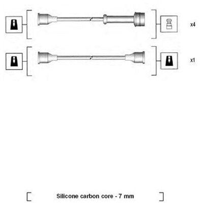 Ignition Cable Kit MAGNETI MARELLI 941335100913