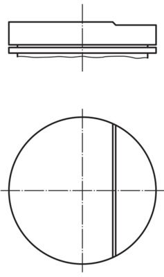 MAHLE 001 75 02 Piston