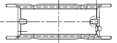 Crankshaft Bearing MAHLE 001 FL 10328 000