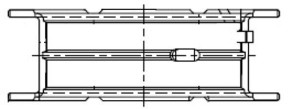 MAHLE 001 FL 21834 000 Crankshaft Bearing