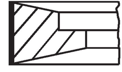 Piston Ring Kit MAHLE 001 RS 00109 0N0