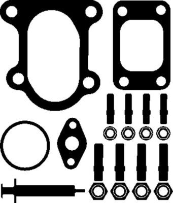 Mounting Kit, charger MAHLE 001 TA 14934 000