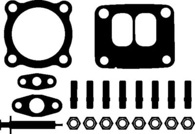 Mounting Kit, charger MAHLE 001 TA 15055 000