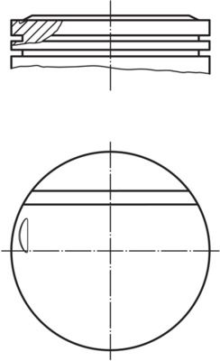 Piston MAHLE 002 16 01