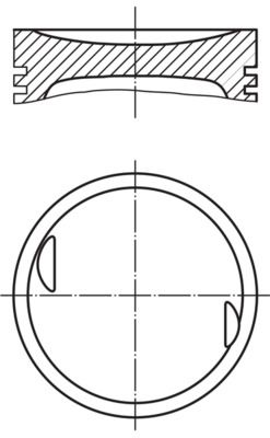 Piston MAHLE 002 27 02