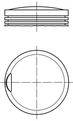 MAHLE 002 28 00 Piston