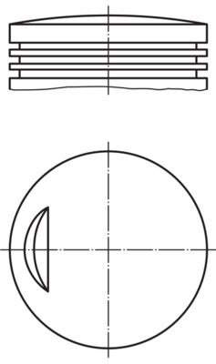 Piston MAHLE 002 37 01