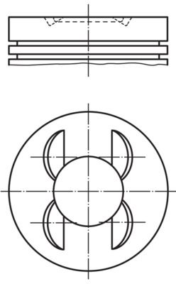 Piston MAHLE 002 51 01