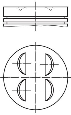 Piston MAHLE 002 68 02