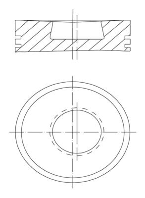Piston MAHLE 003 72 00