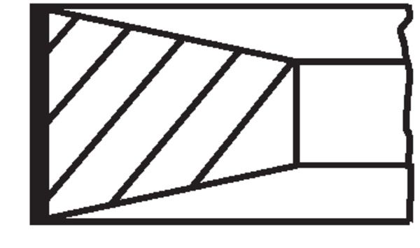 MAHLE 003 76 N0 Piston Ring Kit
