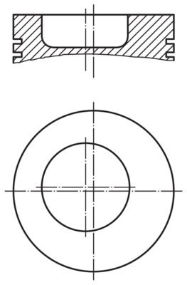 Piston MAHLE 004 51 03