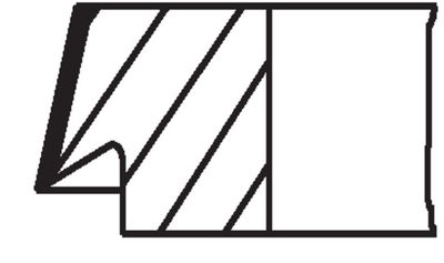 Piston Ring Kit MAHLE 004 13 N0