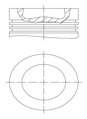 Piston MAHLE 005 38 00