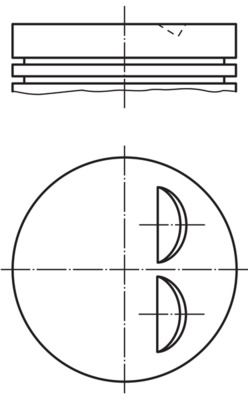 Piston MAHLE 007 58 01