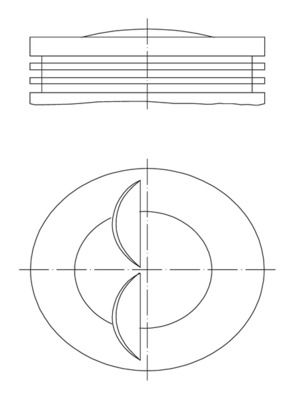 Piston MAHLE 007 80 02