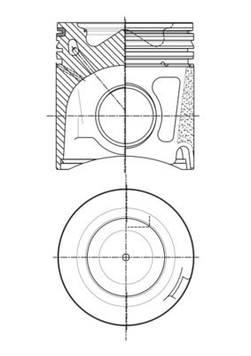 Piston MAHLE 007 PI 00150 000