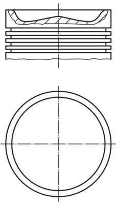 Piston MAHLE 007 PI 00164 000