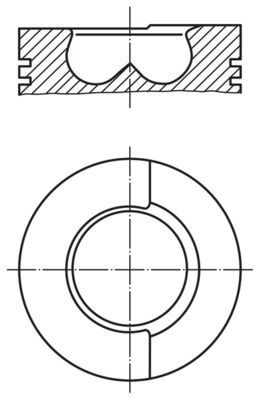 MAHLE 008 29 00 Piston