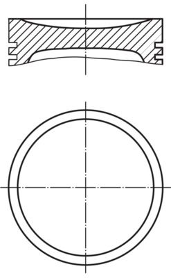 Piston MAHLE 008 91 01