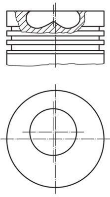 Piston MAHLE 008 94 00