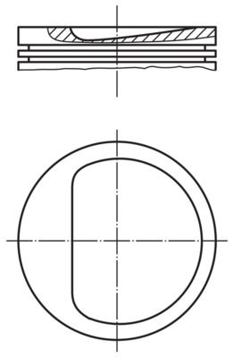Piston MAHLE 011 45 00
