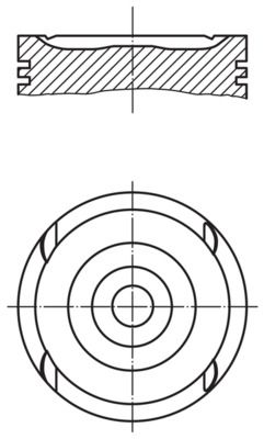 Piston MAHLE 011 79 01