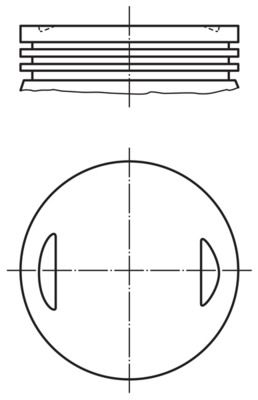 Piston MAHLE 013 35 00