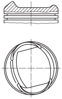 Piston MAHLE 013 38 01