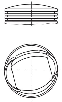 Piston MAHLE 013 61 01