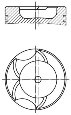 MAHLE 014 65 00 Piston