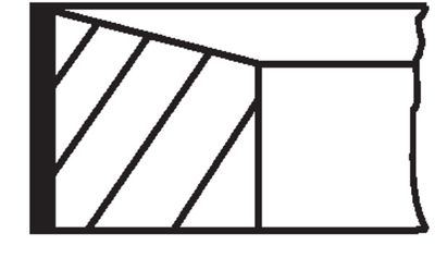 Piston Ring Kit MAHLE 014 93 N0