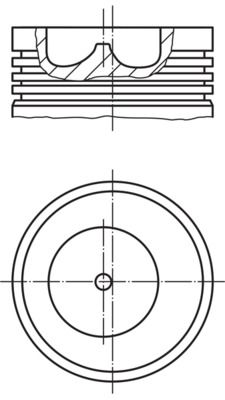 Piston MAHLE 015 92 10