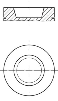 MAHLE 016 05 01 Piston