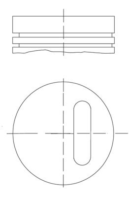 Piston MAHLE 021 01 00