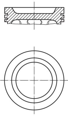 MAHLE 021 62 02 Piston