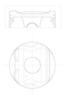 Piston MAHLE 021 PI 00133 000