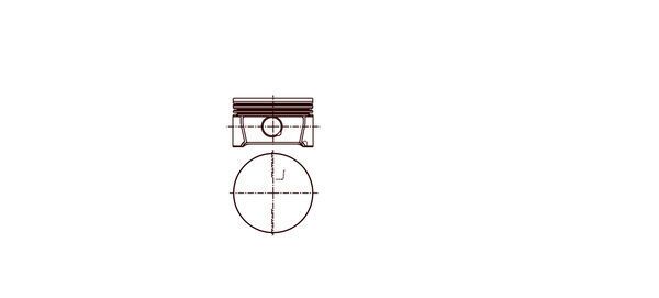 MAHLE 028 PI 00126 000 Piston