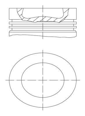 Piston MAHLE 028 PI 00155 000