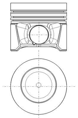 Piston MAHLE 028 PI 00179 000