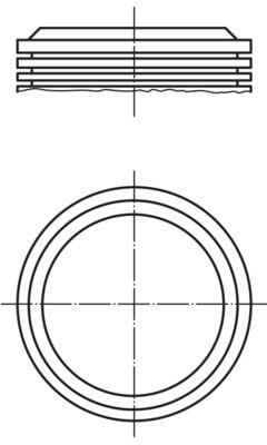 Piston MAHLE 029 37 01