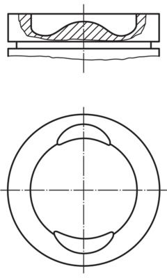 MAHLE 029 98 00 Piston