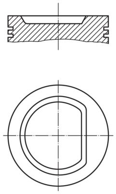 MAHLE 030 32 00 Piston