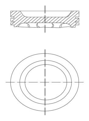 Piston MAHLE 030 34 00