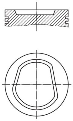 MAHLE 030 42 02 Piston
