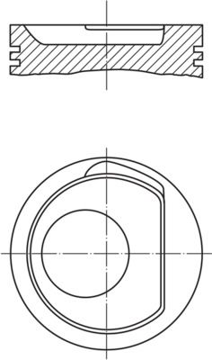 Piston MAHLE 030 51 02